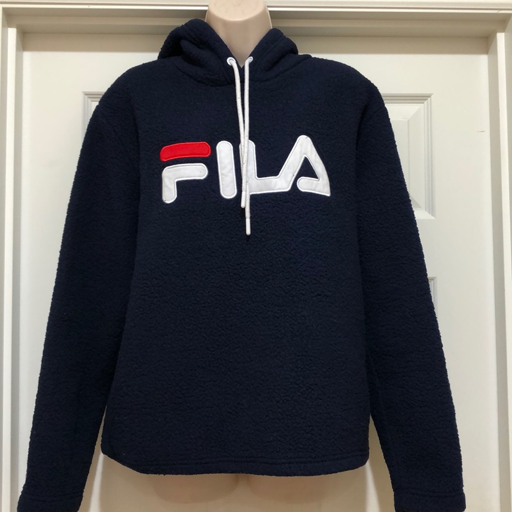 Fila Sherpa Hoodie Size XL